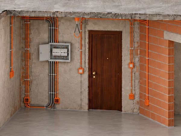 Recreación de la instalación eléctrica nueva con el cuadro abierto