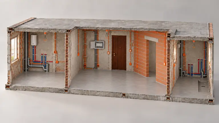 Recreación del piso en la etapa instalaciones